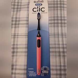 NEW! Oral B Clic Toothbrush